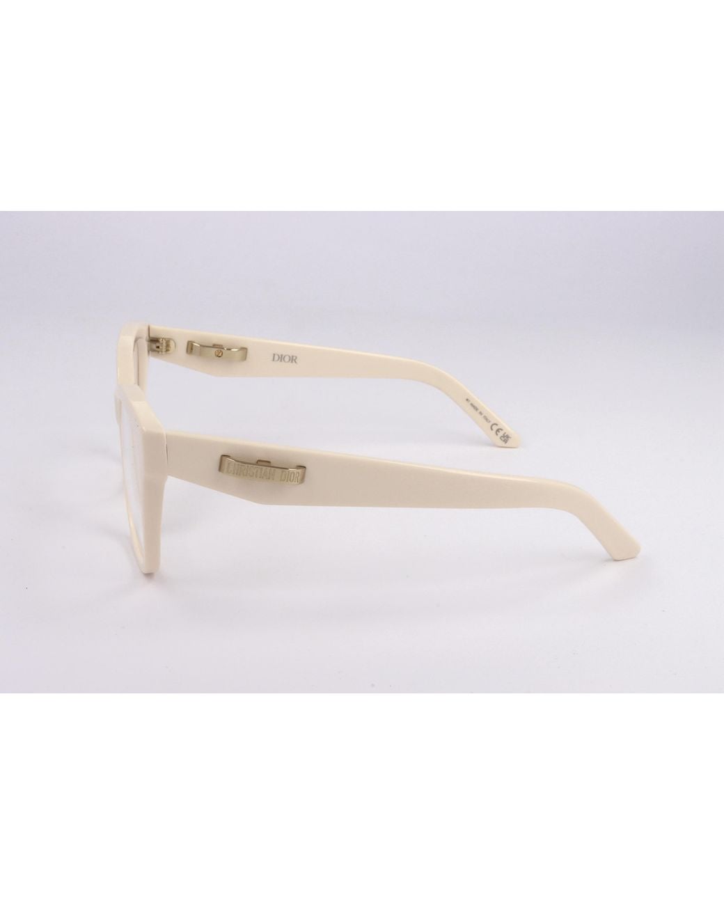 Dior White Full Frame Plain Mirror