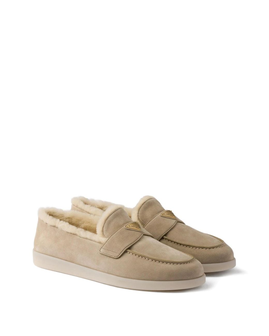 Prada Brown Loafers