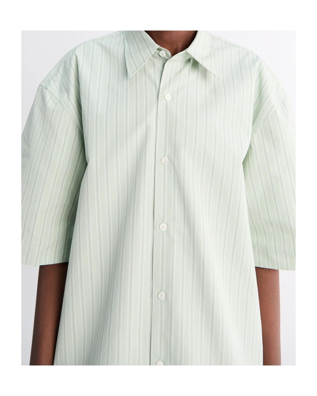 Dries Van Noten Multicolor Short-Sleeved Striped Shirt for men