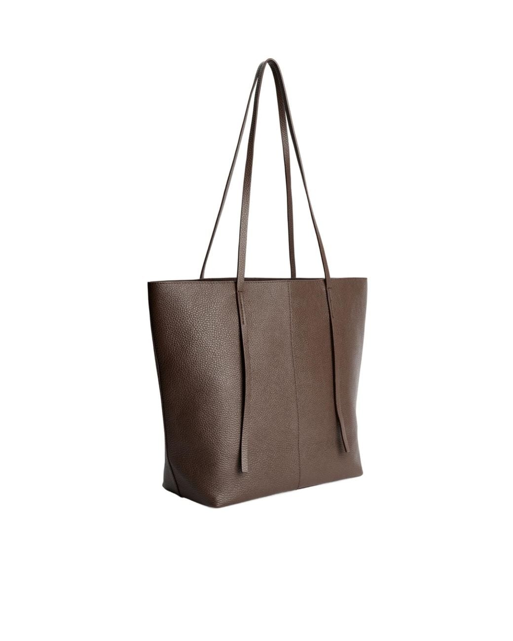 By Malene Birger Brown Abilso Square Tote Bag