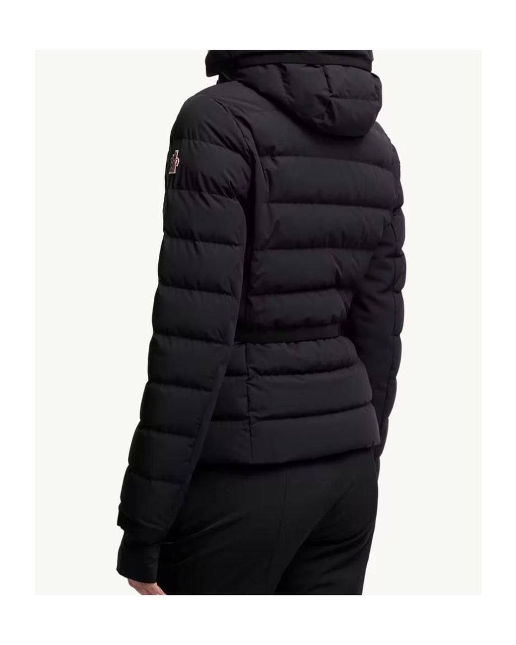 Moncler Blue Lamoura Hooded Down Ski Jacket