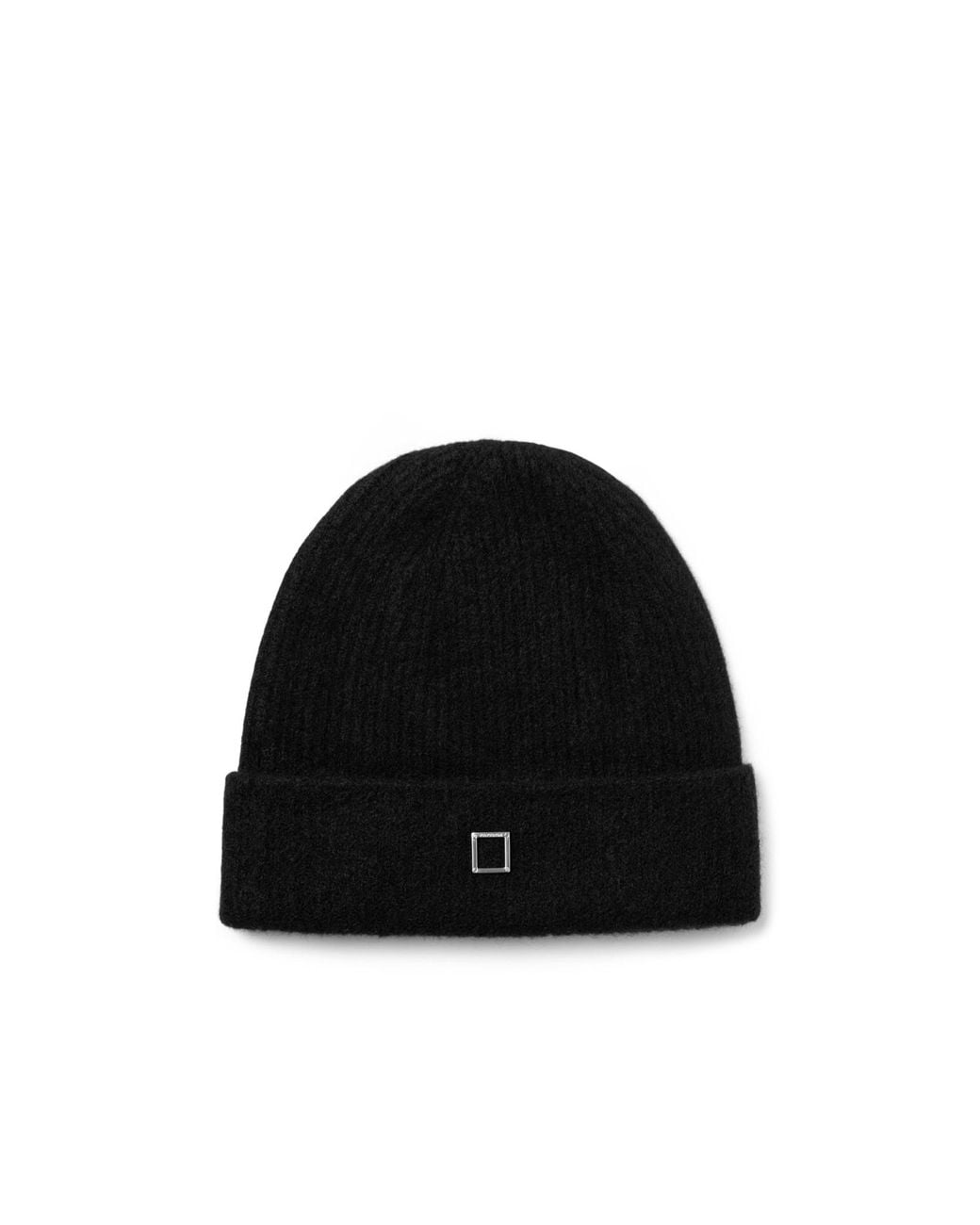 Wooyoungmi Black Rolled Brim Cap for men