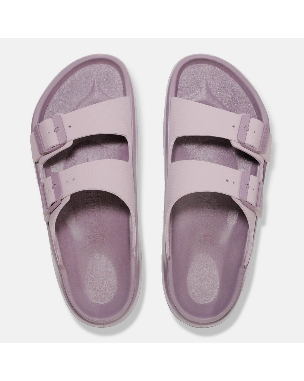 Birkenstock Purple Adjustable Flat Sandals