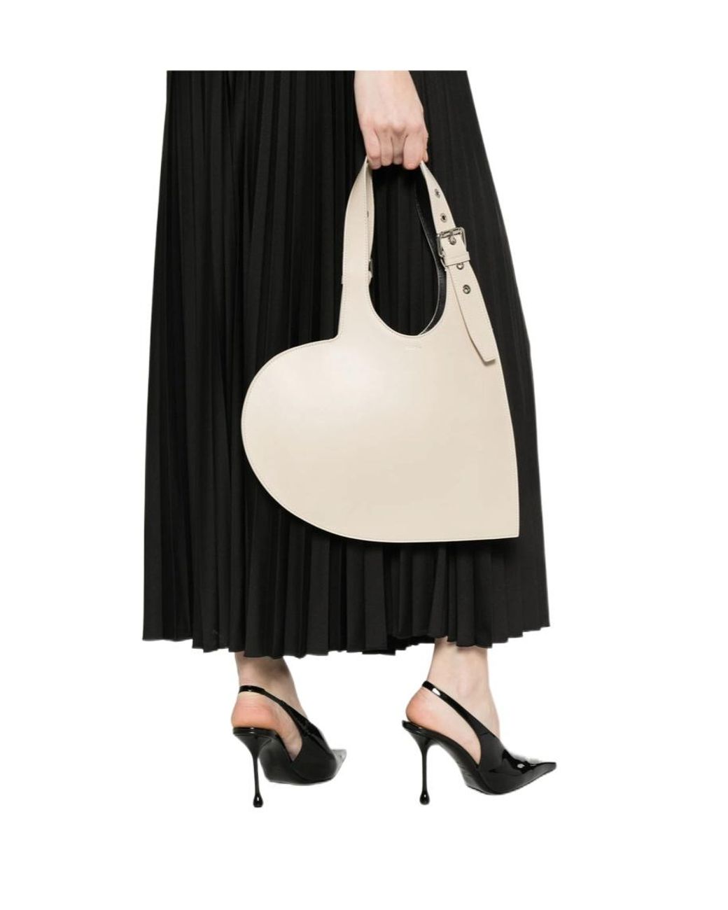 Coperni Natural Buckled Tote Bag