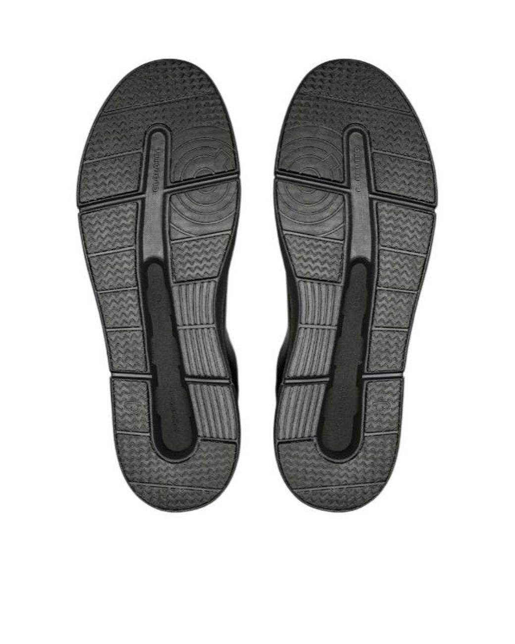 On Shoes Black The Roger Advantage Low-Top Sneakers for men