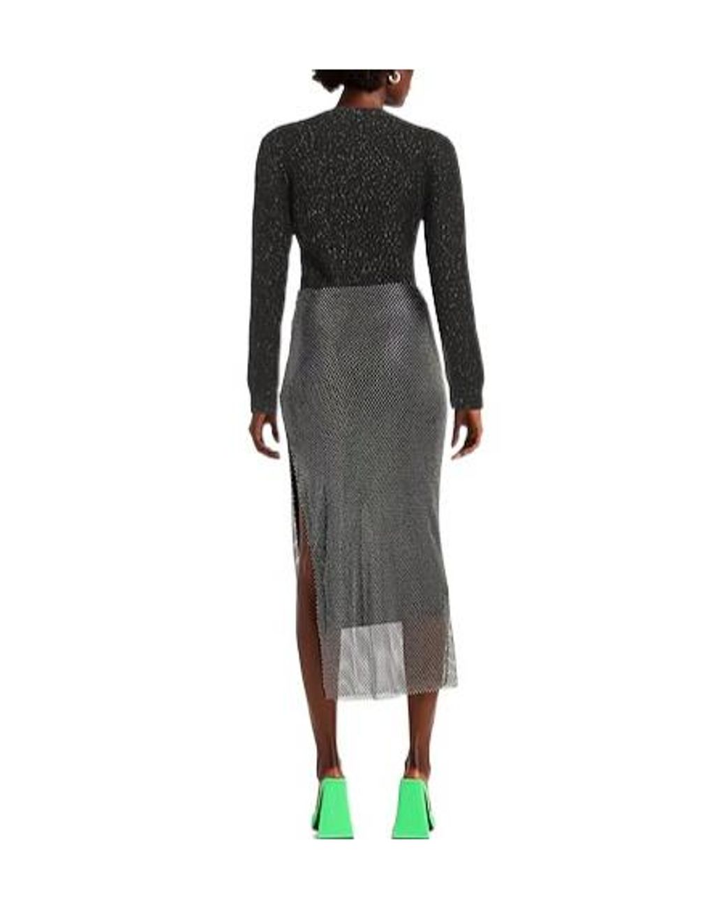 Ganni Black Two-Tone Jumpers