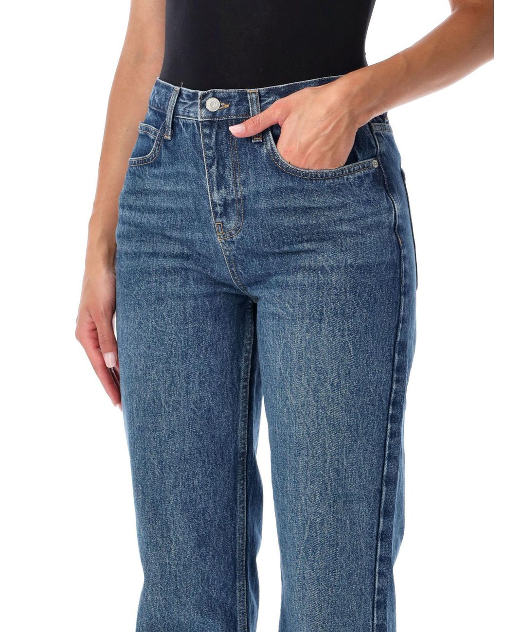Frankie Shop Blue Denim Jeans