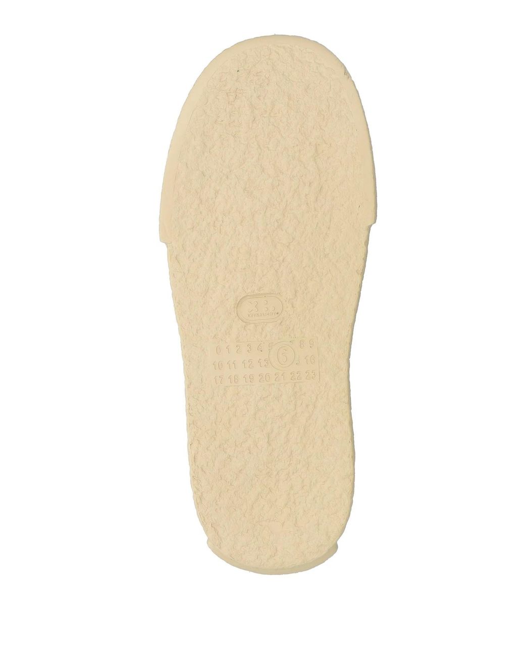 MM6 by Maison Margiela Yellow Minimal Low-Top Casual Shoes