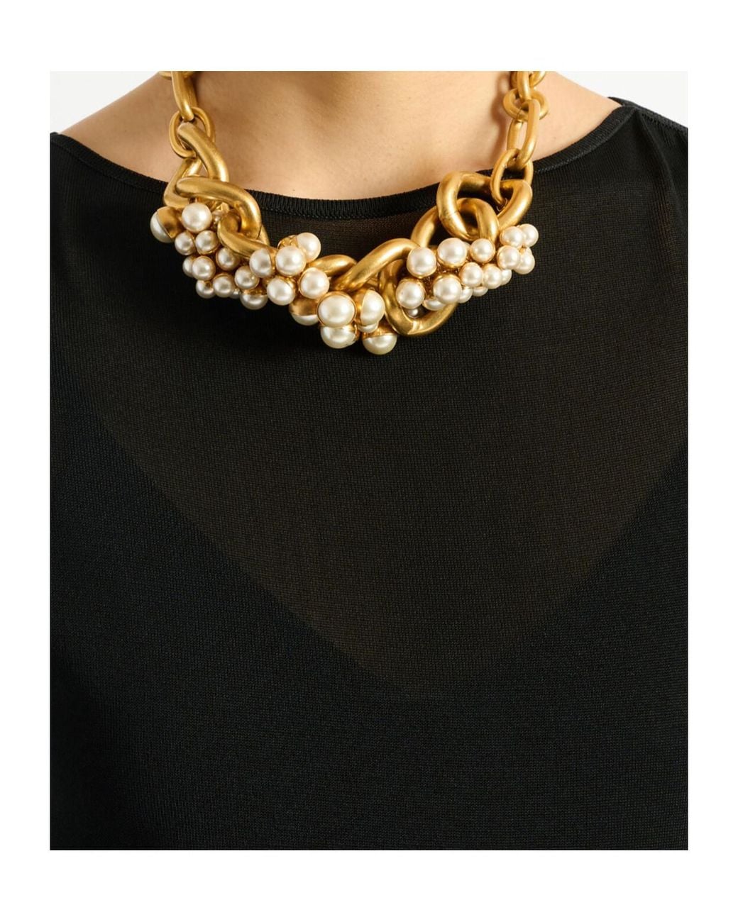 Balmain Metallic Sync Necklace
