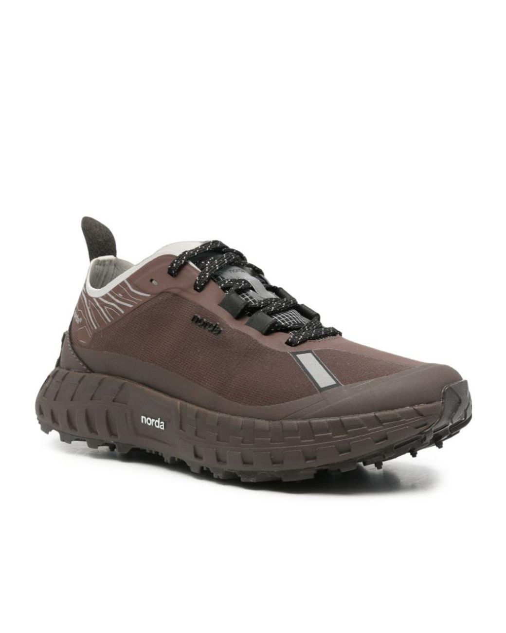 Norda Brown Chunky Sneakers
