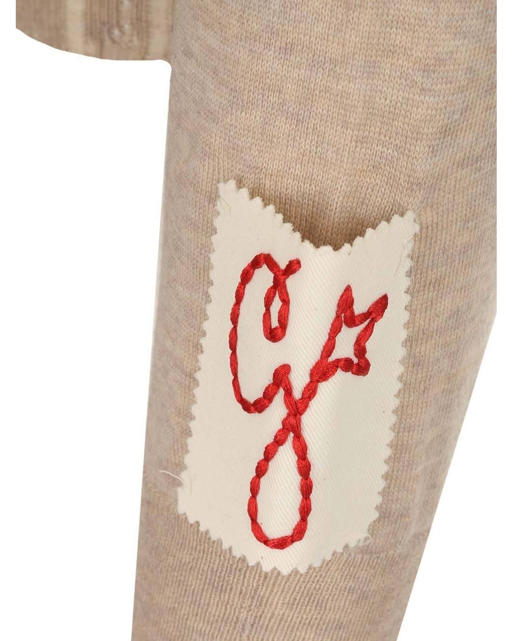 Golden Goose Deluxe Brand Natural High-Neck Jumper