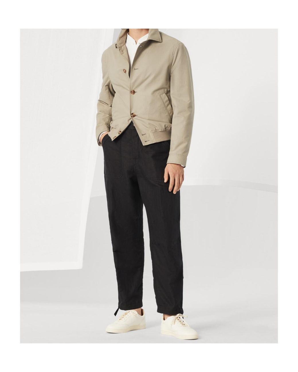 Brunello Cucinelli Natural Jackets for men