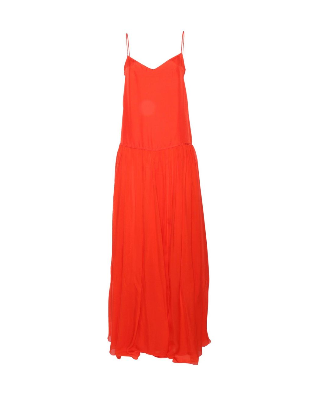 Forte_forte Red Strapped Maxi Dress