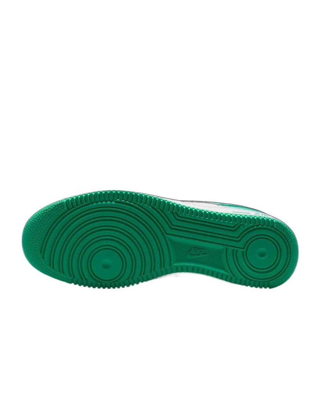 Nike Green Air Force 1 Low '01 Cracked Leather Sneakers for men