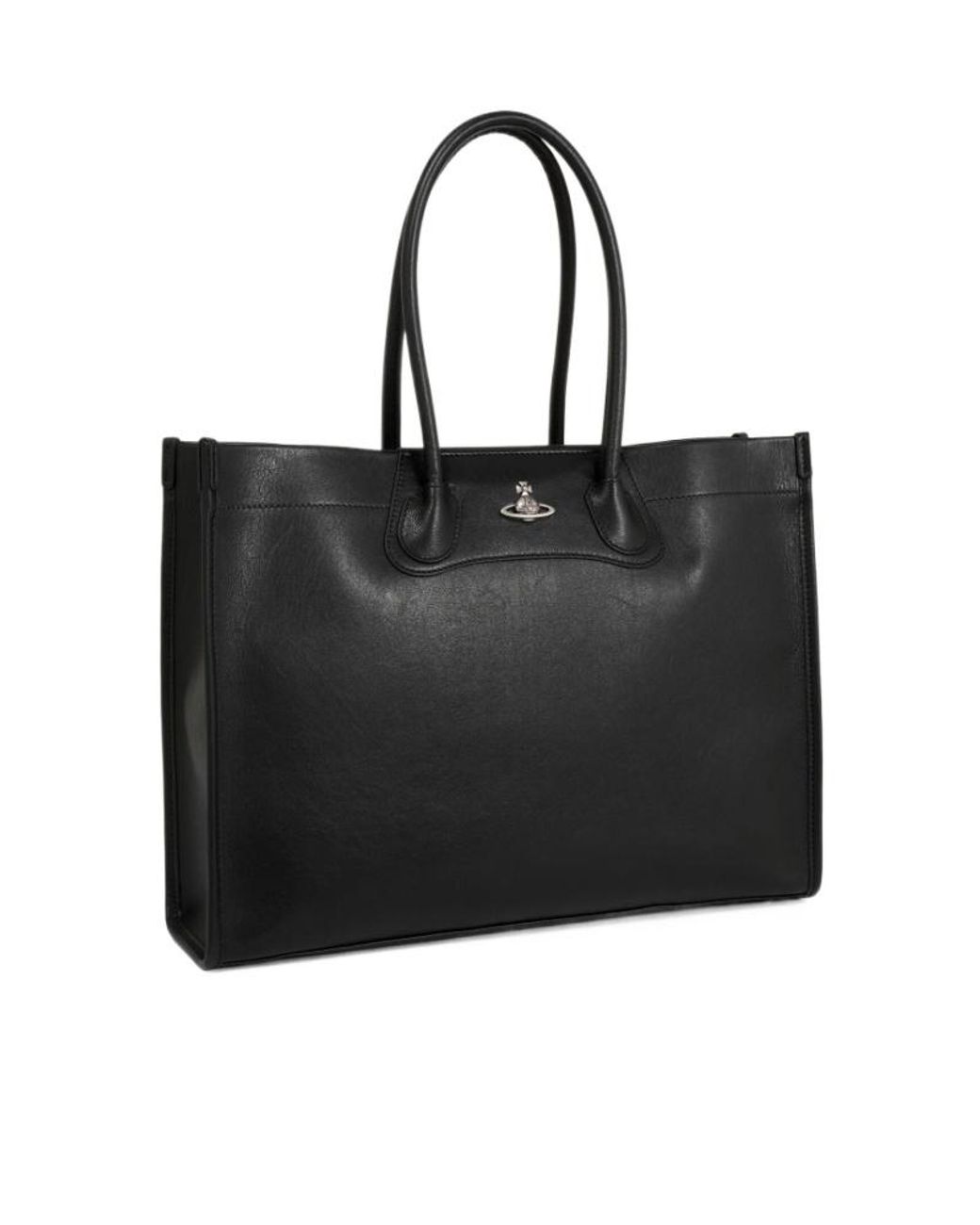 Vivienne Westwood Troy Handbag in Black | Lyst UK