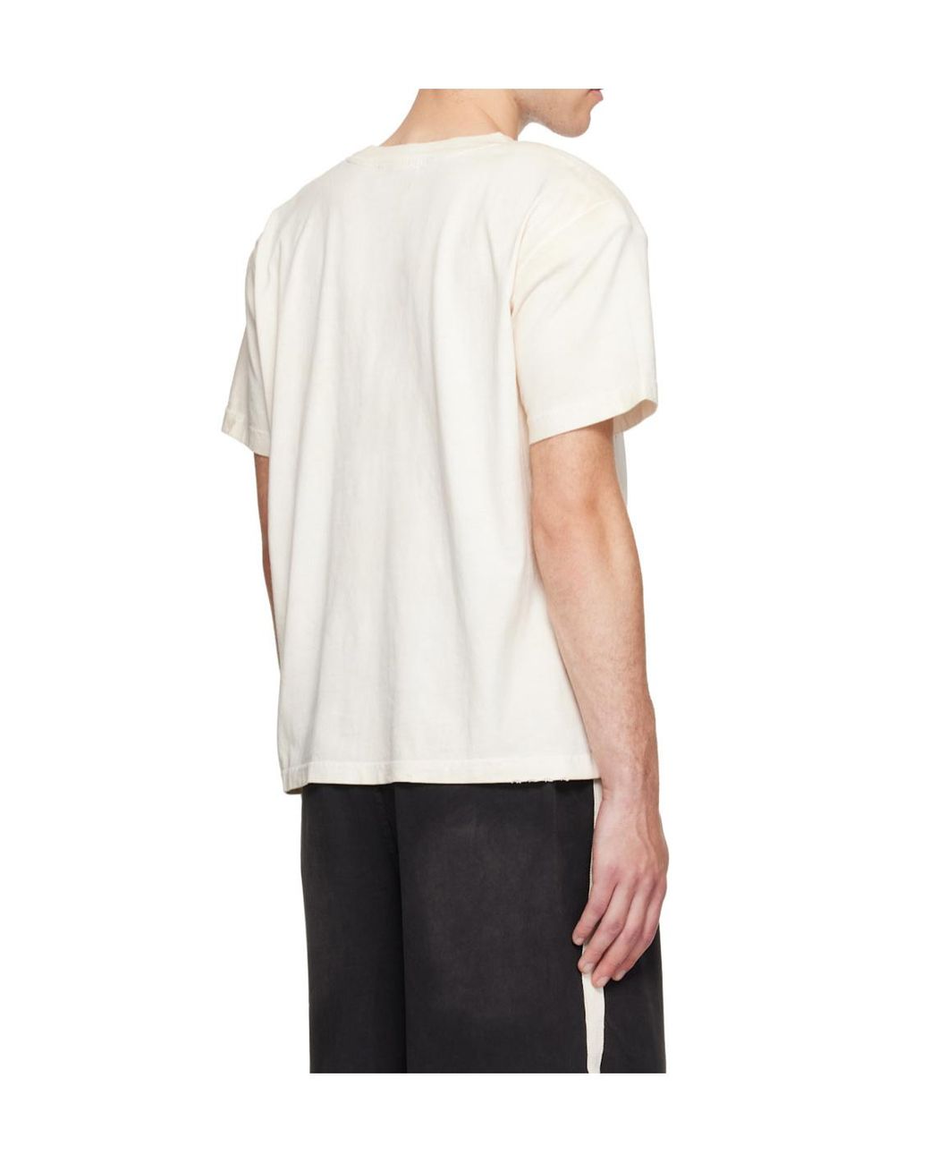 424 White Collage Rolling Stones T-Shirt for men