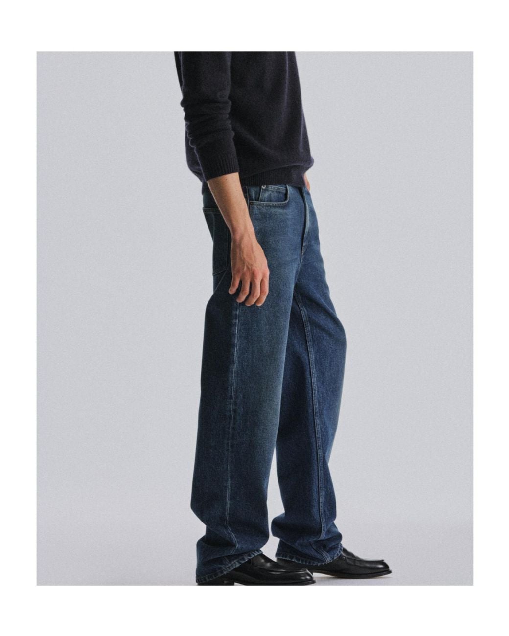 The Row Blue Vanya Straight-Leg Jeans for men