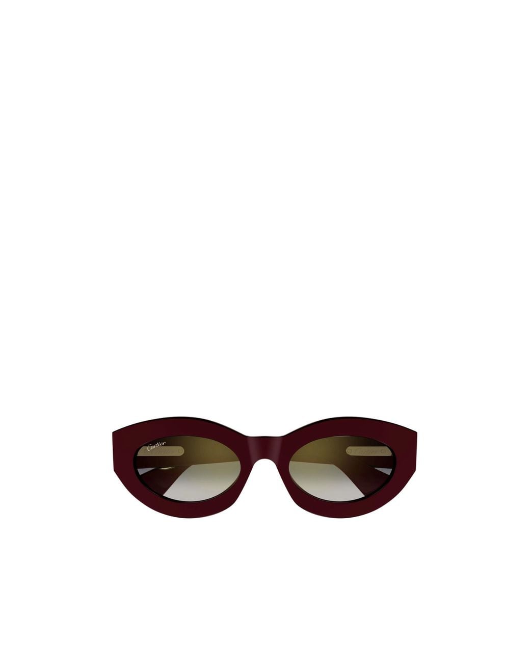 Cartier Multicolor Cat Eye Frame Sunglasses