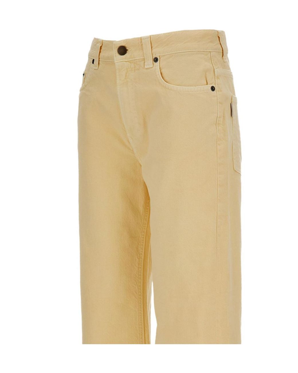 Haikure Natural Mid-Rise Wide-Leg Jeans