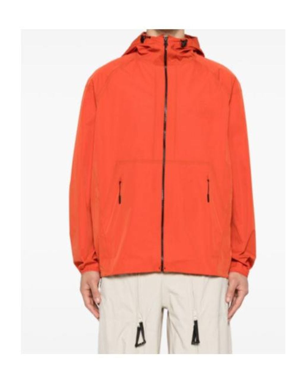 Oakley Red Zip-Up Hooded Jacket for men