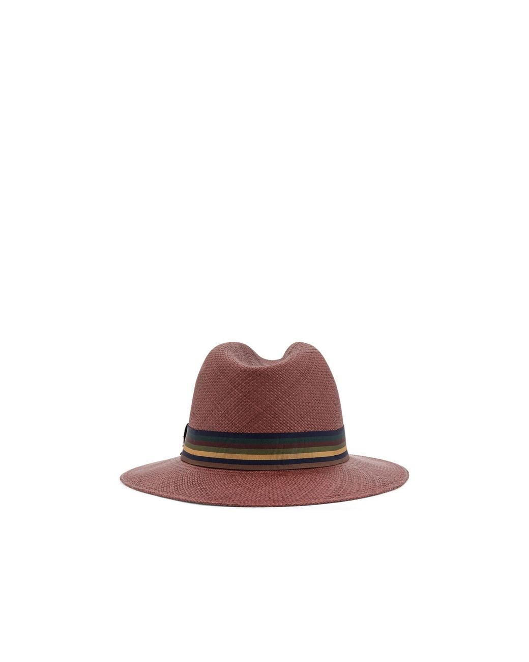 Max Mara Brown Rodesia Logo Plaque Hat