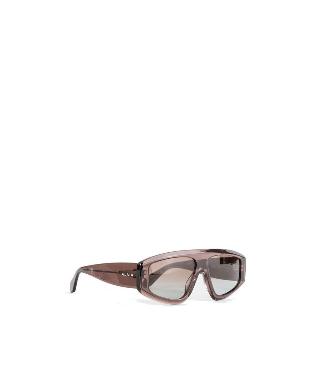 Alaïa Multicolor Alaïa Shield Frame Sunglasses