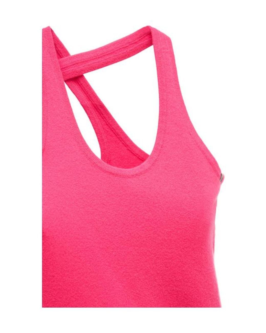 Extreme Cashmere Pink Raver Asymmetric Cashmere Blend Top