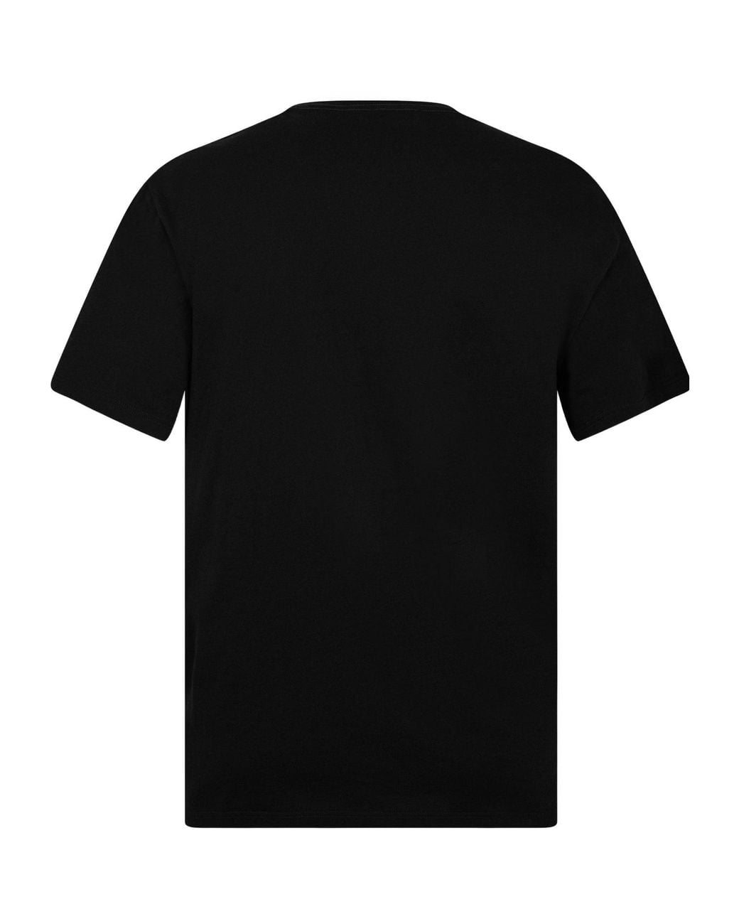 McQueen Black Classic Logo T-Shirt for men