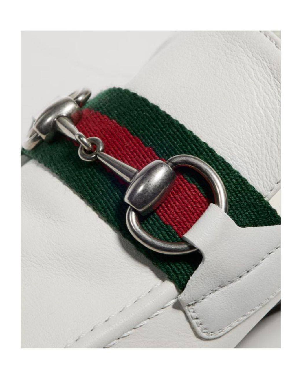 Gucci White Como Loafer for men