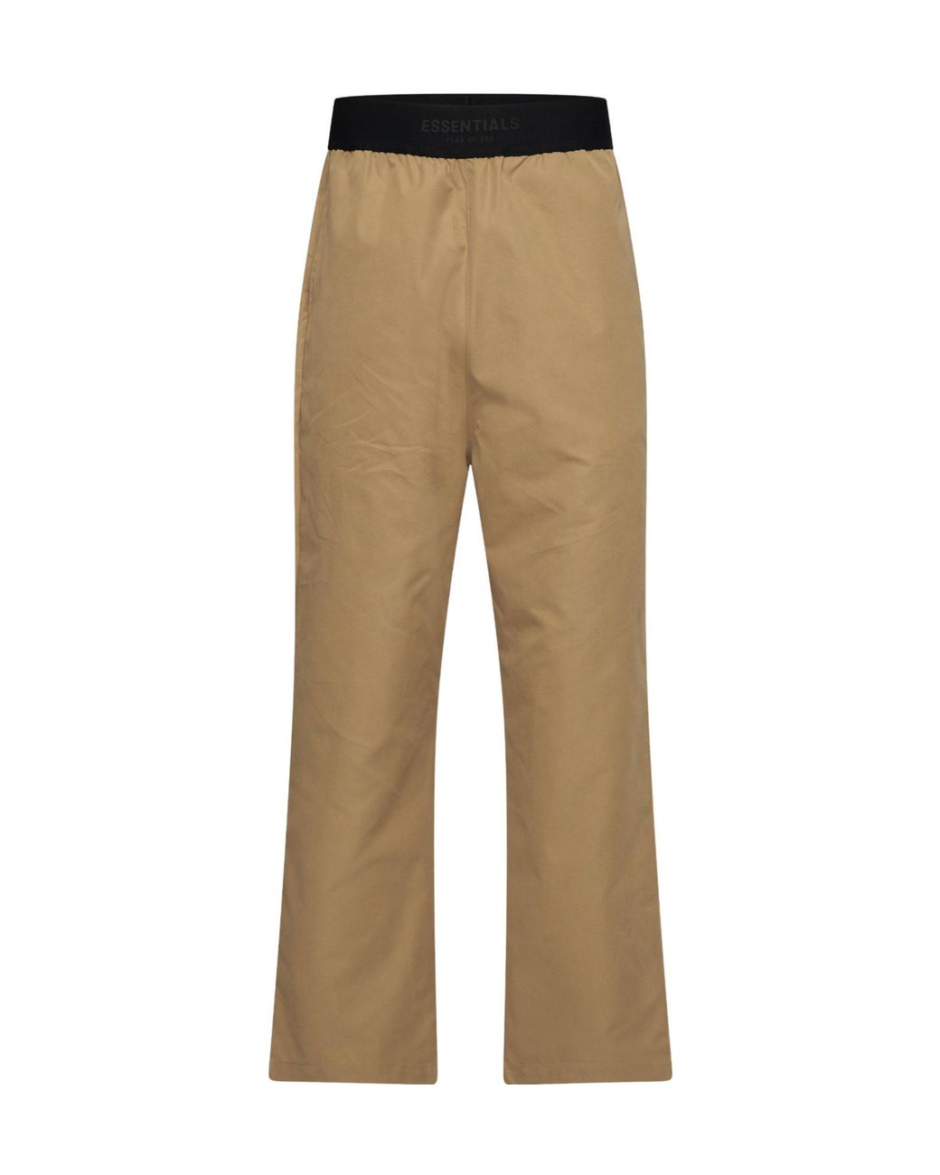 Fear Of God Natural Casual Trousers With Contrasting-Color Side Panels for men