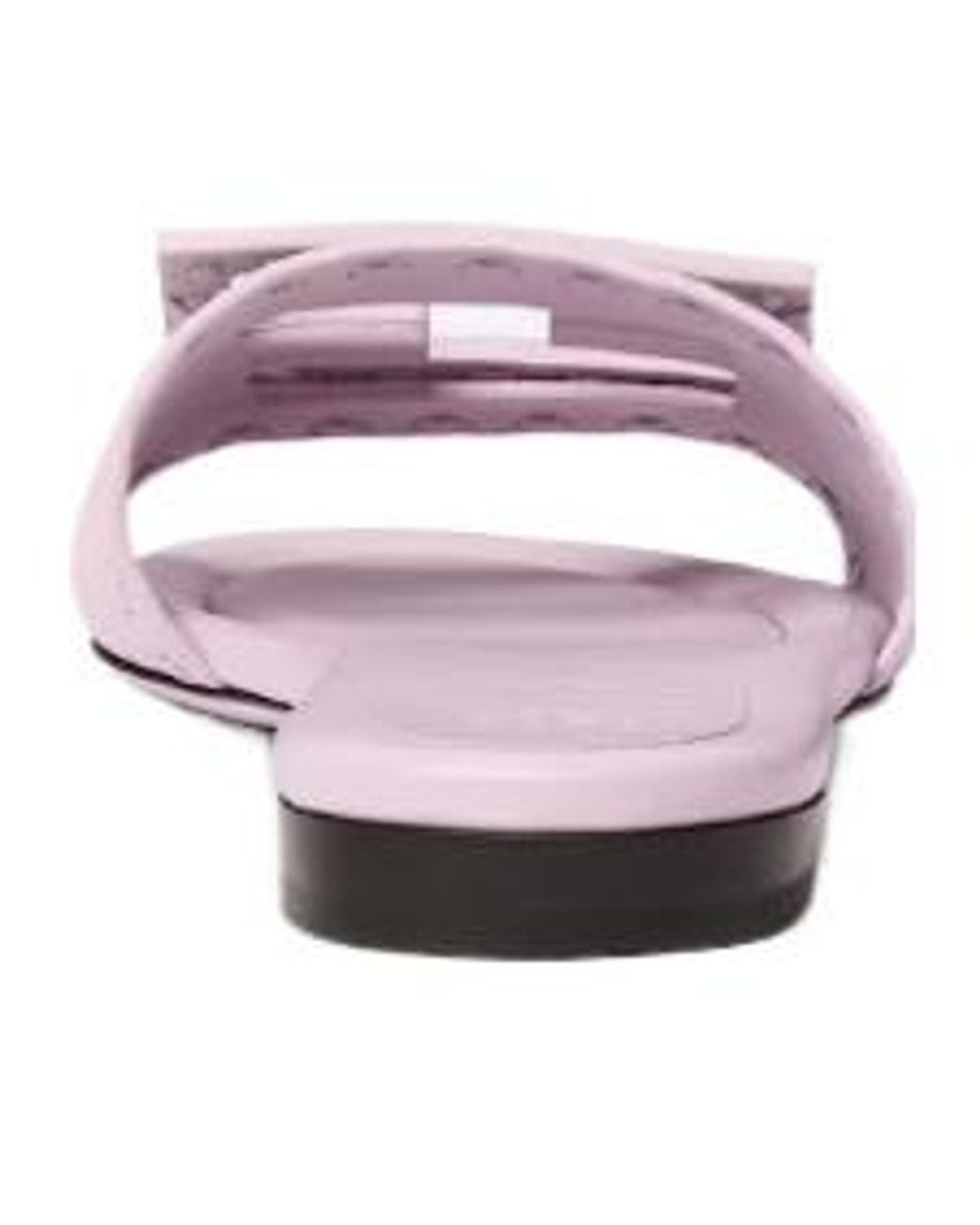 Fendi Pink Baguette Ff Slip-On Slides