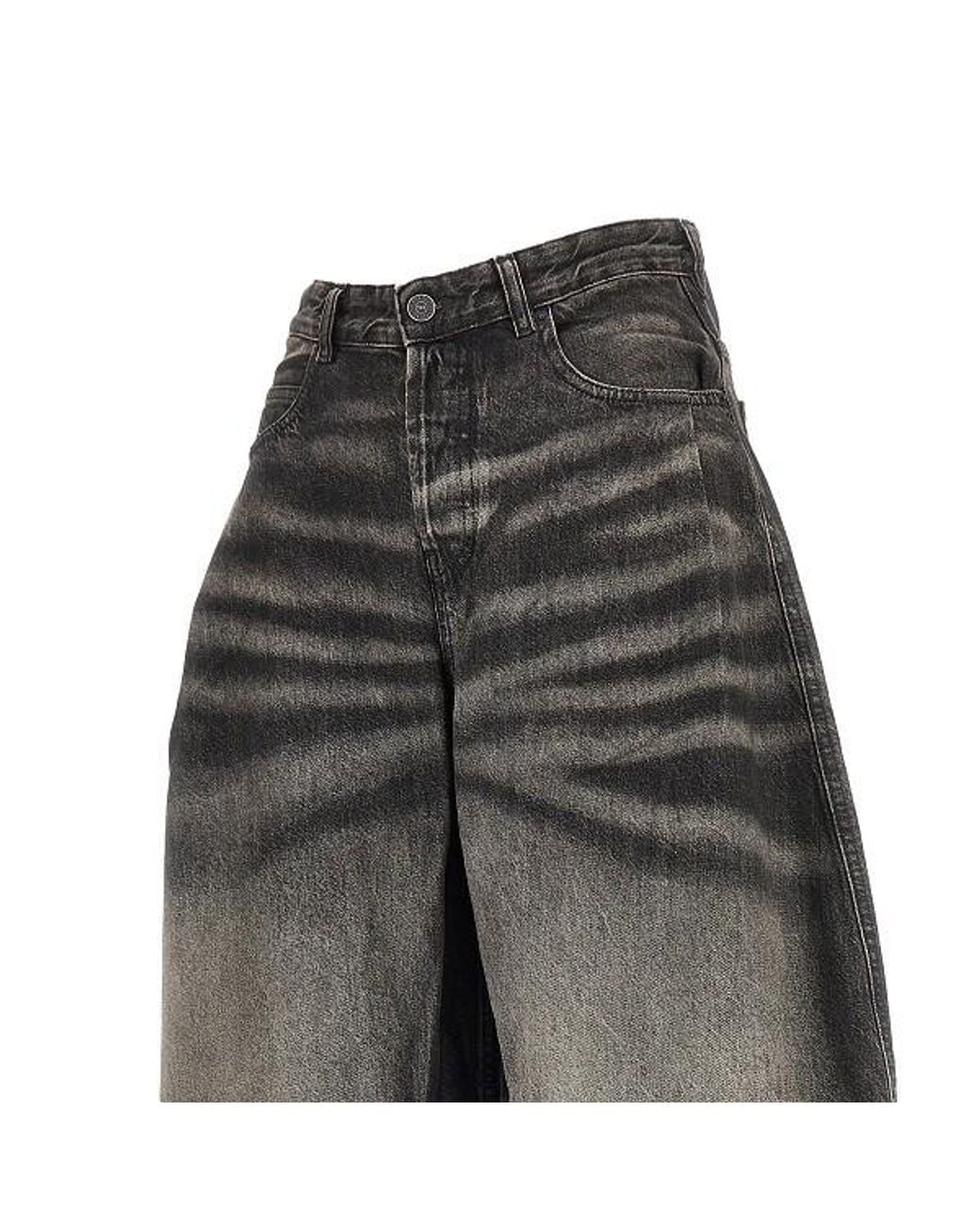 DIESEL Gray D-Khelz-Fsj Logo Patch Jeans