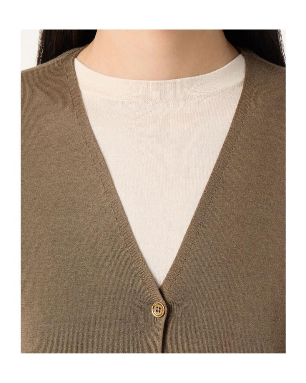 Loro Piana Brown Siena Cardigan