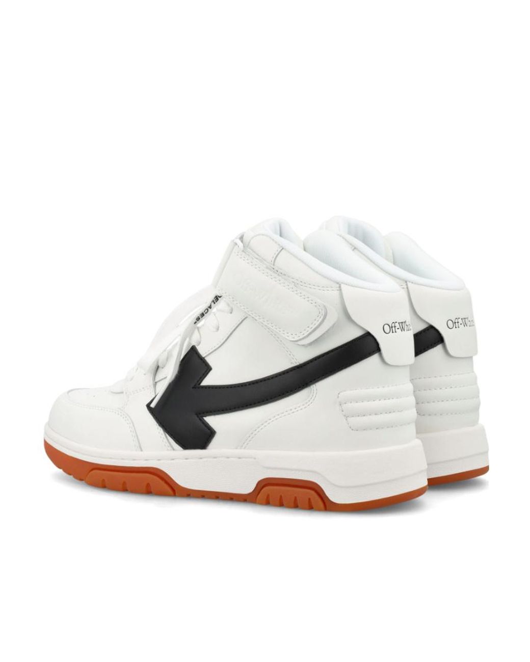 Off-White c/o Virgil Abloh White Out Of Office Mid-Top Sneakers for men