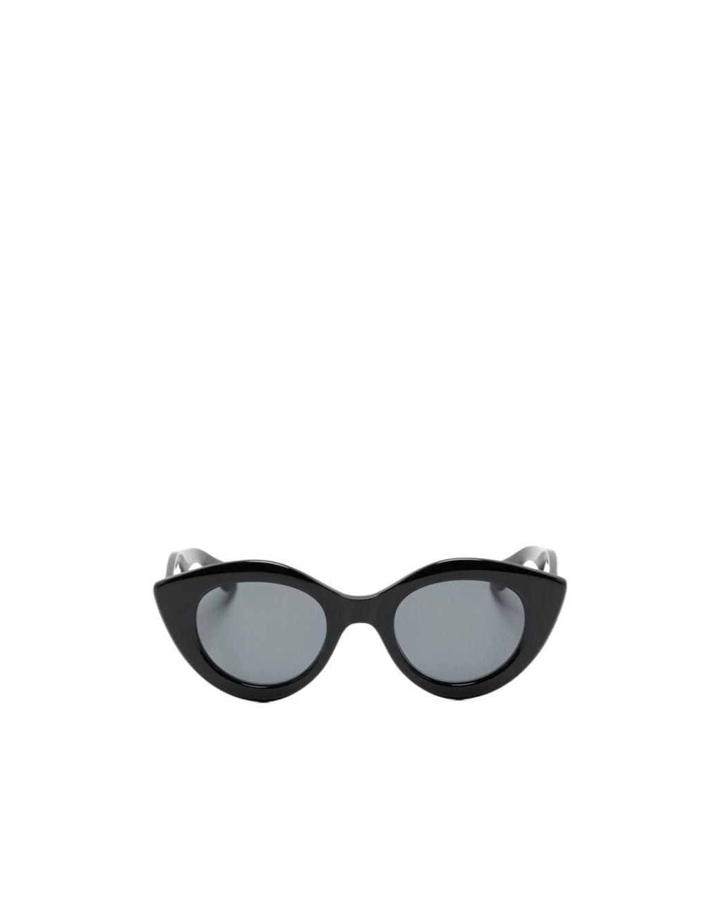 Alaïa White Alaïa Cat-Eye Frame Sunglasses