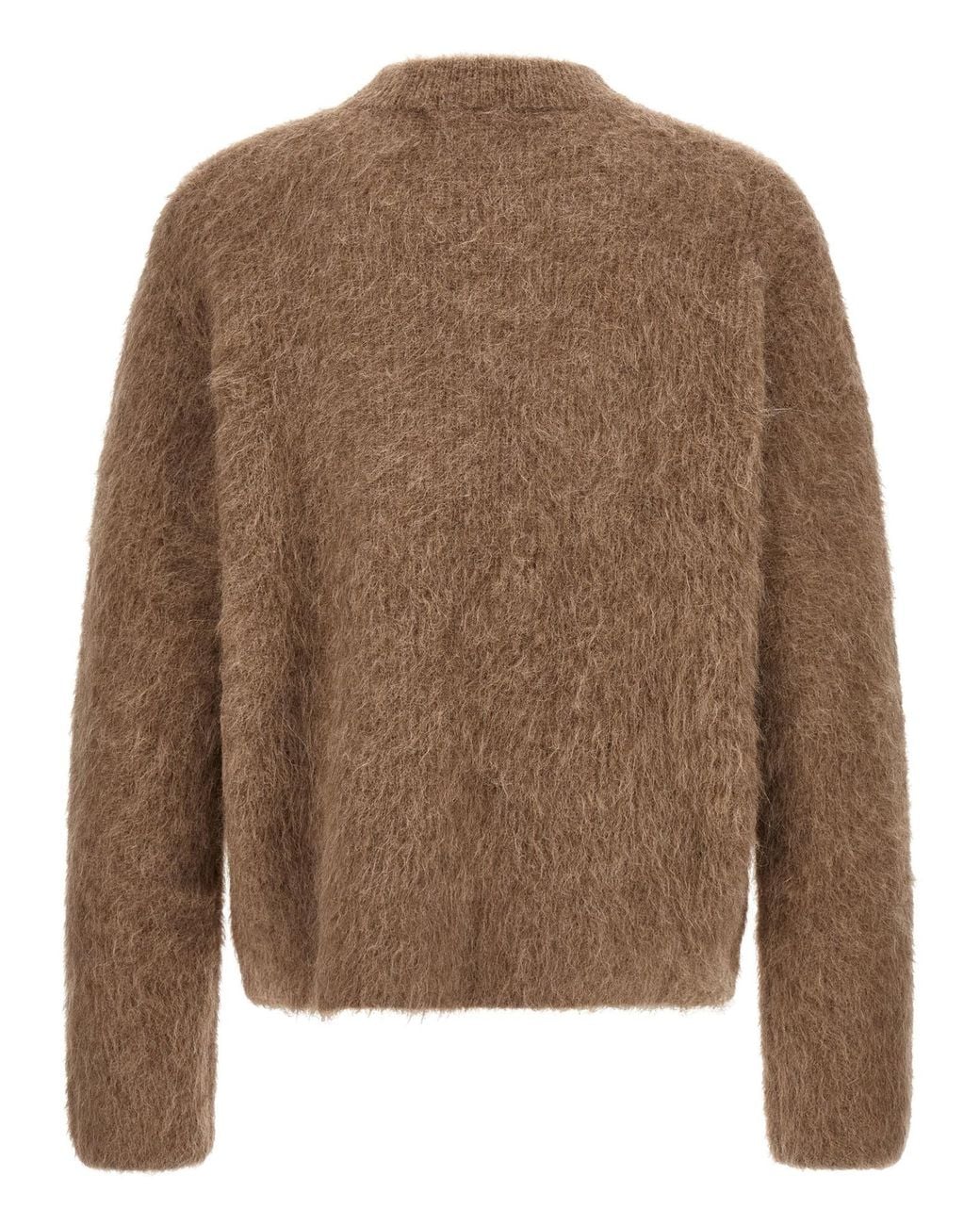 Séfr Brown Long-Sleeved Sweater for men