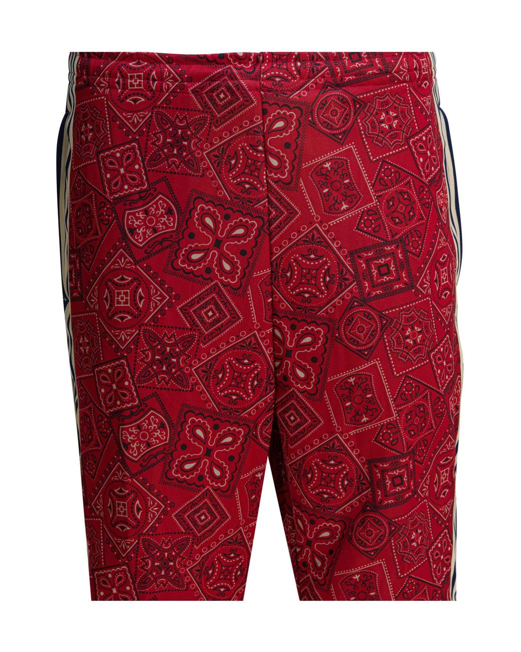 Kapital Red Striped Patterned Trousers for men