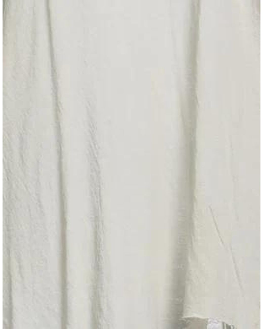 Rick Owens White Round Neck Sleeveless Tank Top