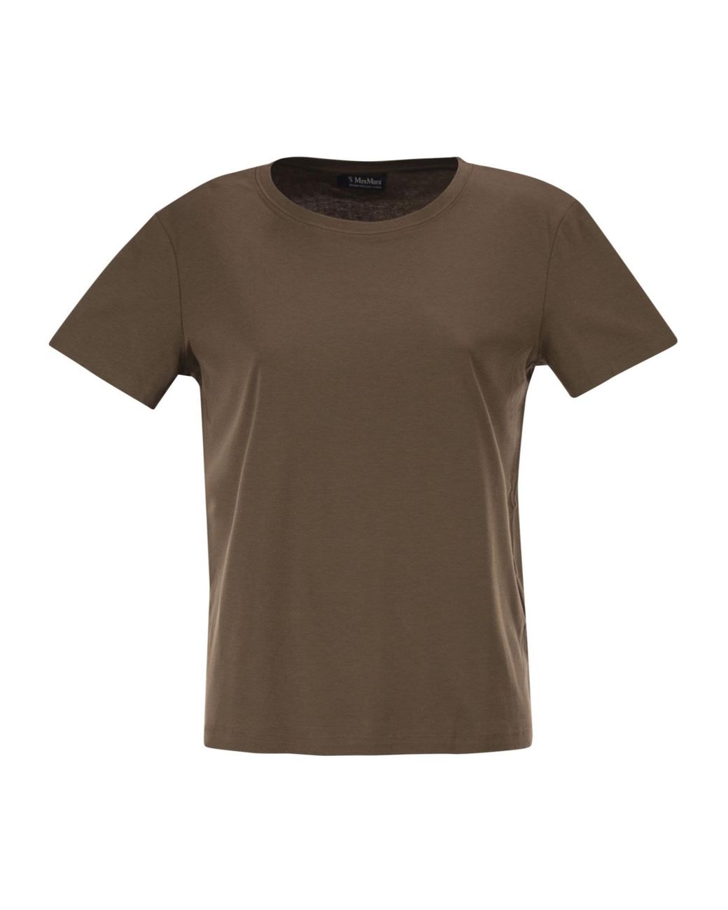 Max Mara Green 'S Smmsegale Crewneck Jersey T-Shirt