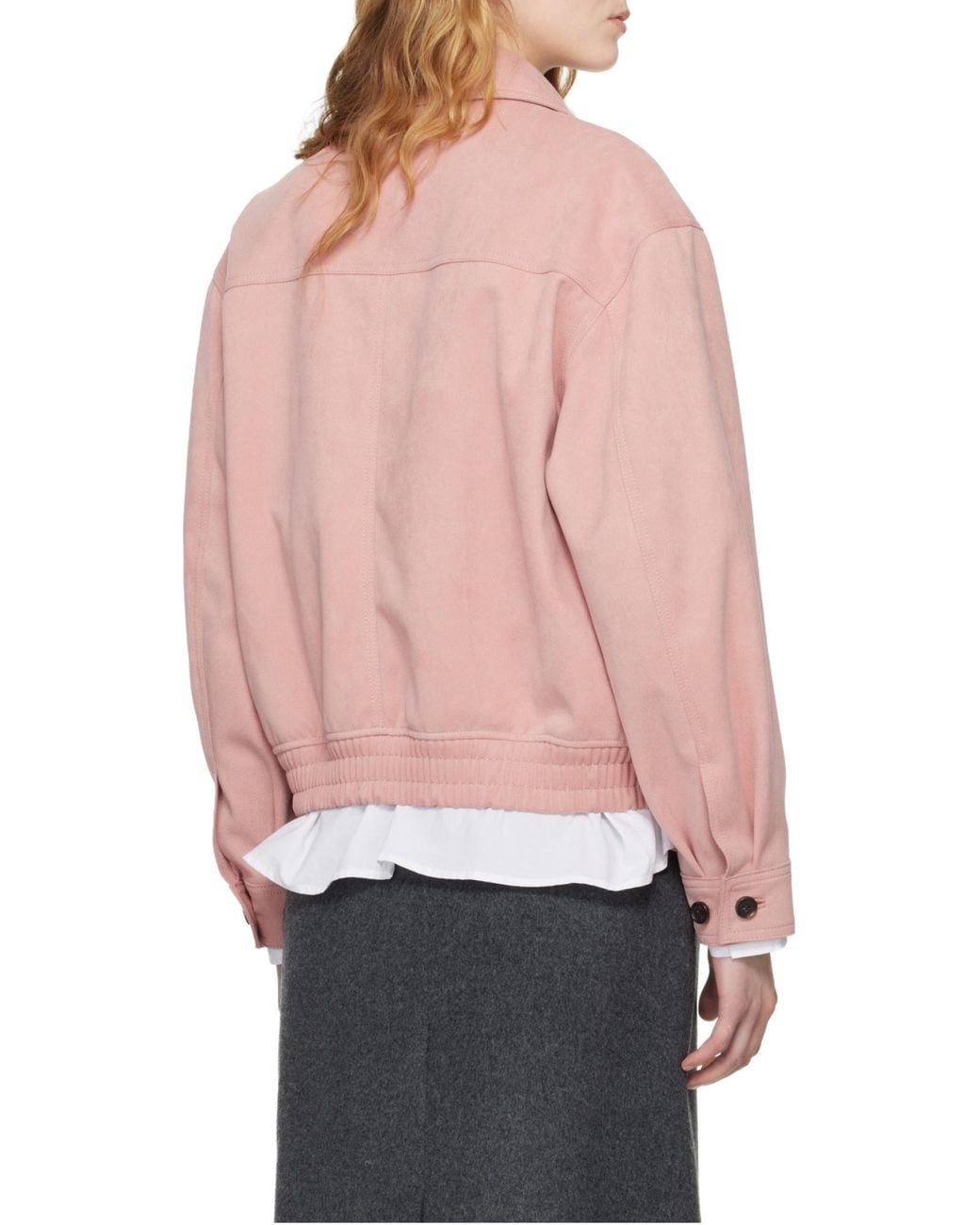 DUNST Pink Long Sleeve Jacket for men