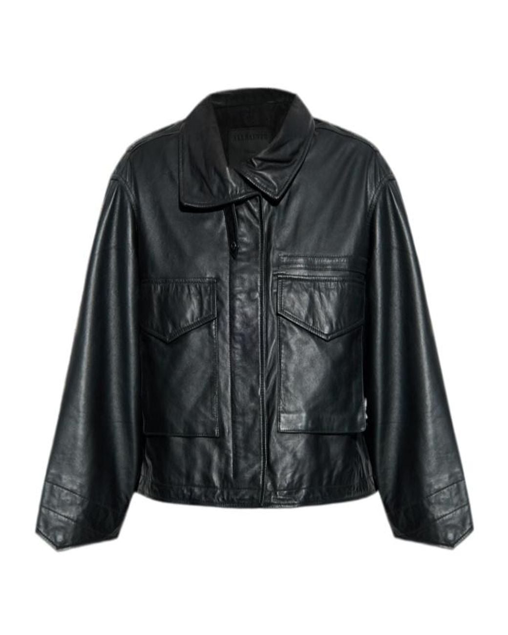 AllSaints Black Moto Jacket