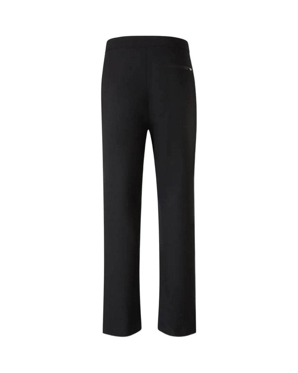 Herno Black Zip-Pocket Trousers for men