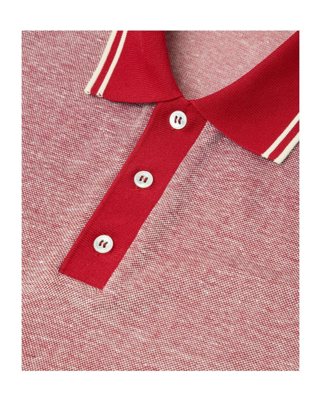 Loro Piana Pink Sciabecco Polo Shirt for men