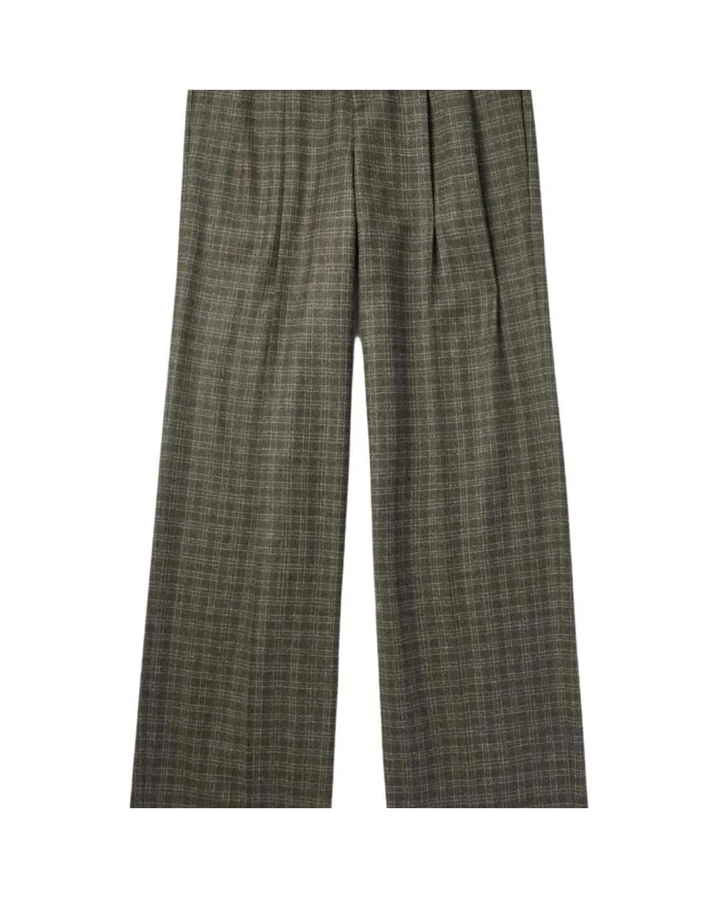 Céline Green Casual Pants With Belt Loops for men