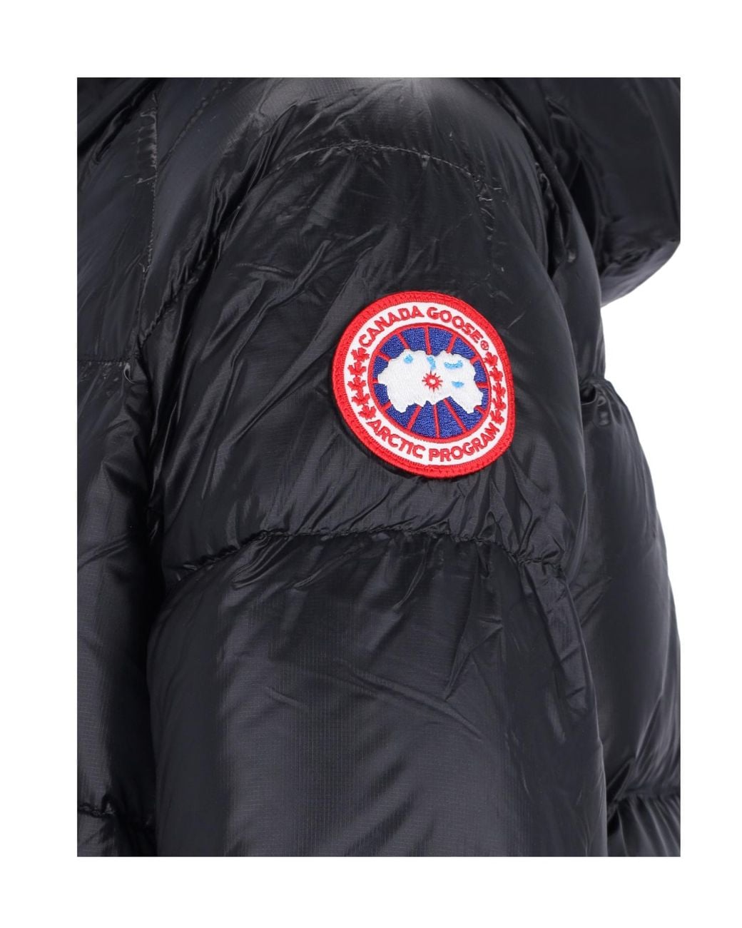 Canada Goose Black Cypress Puffer Hooded Jacket