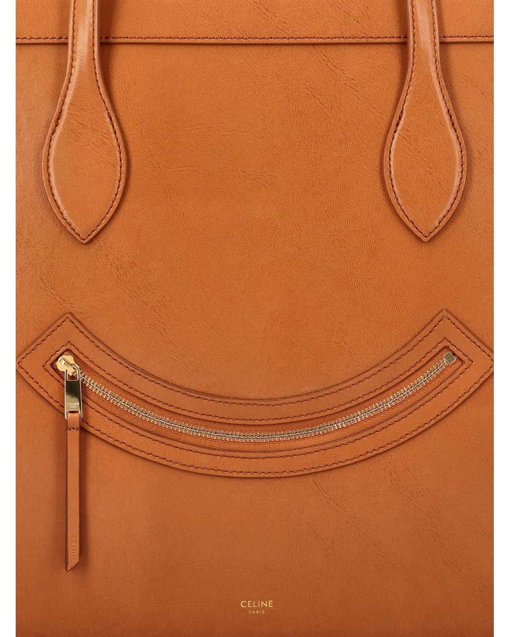 Céline Brown New Luggage Shoulder Bag