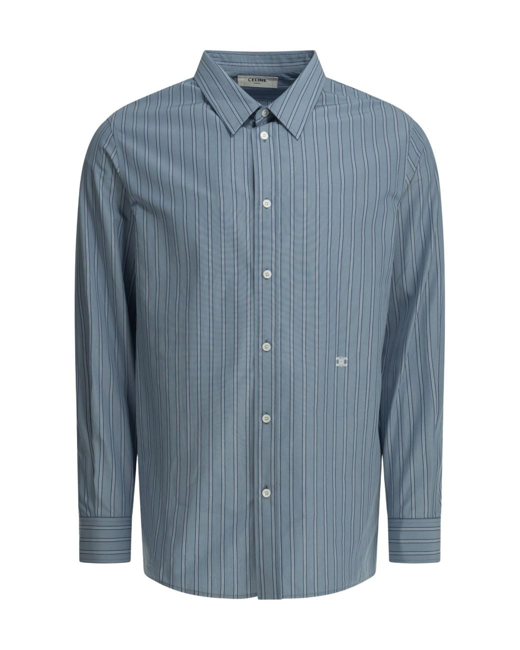 Céline Blue Classic Shirt for men