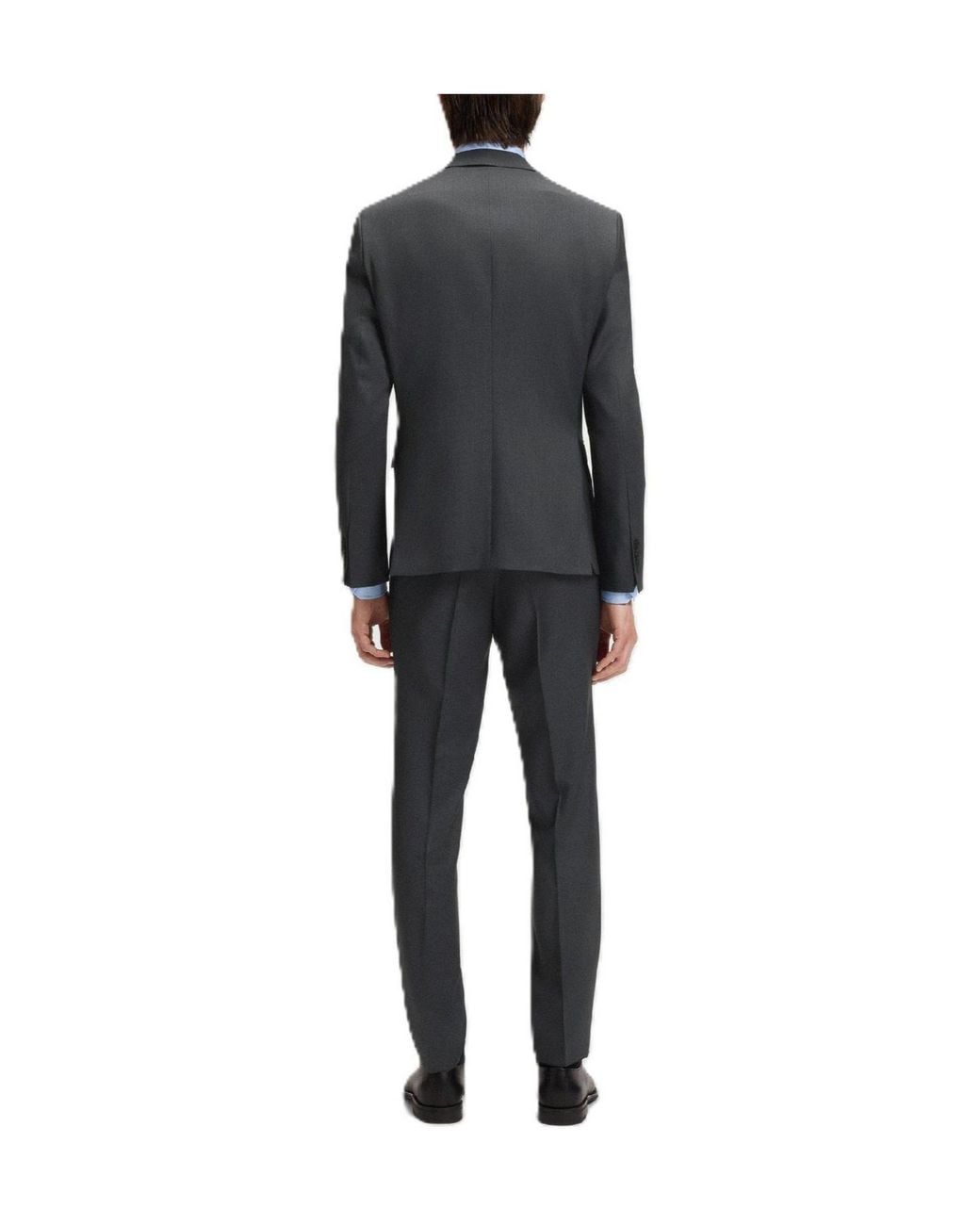 Boss Black Charcoal Suit for men