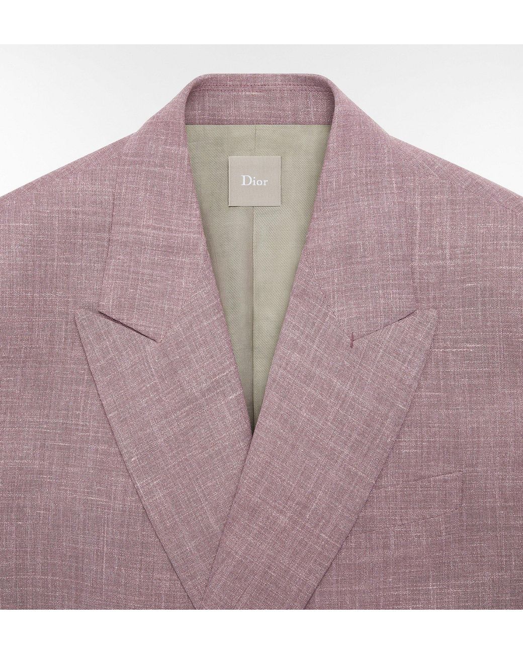 Dior Purple Iviera Double-Breasted Jacket for men
