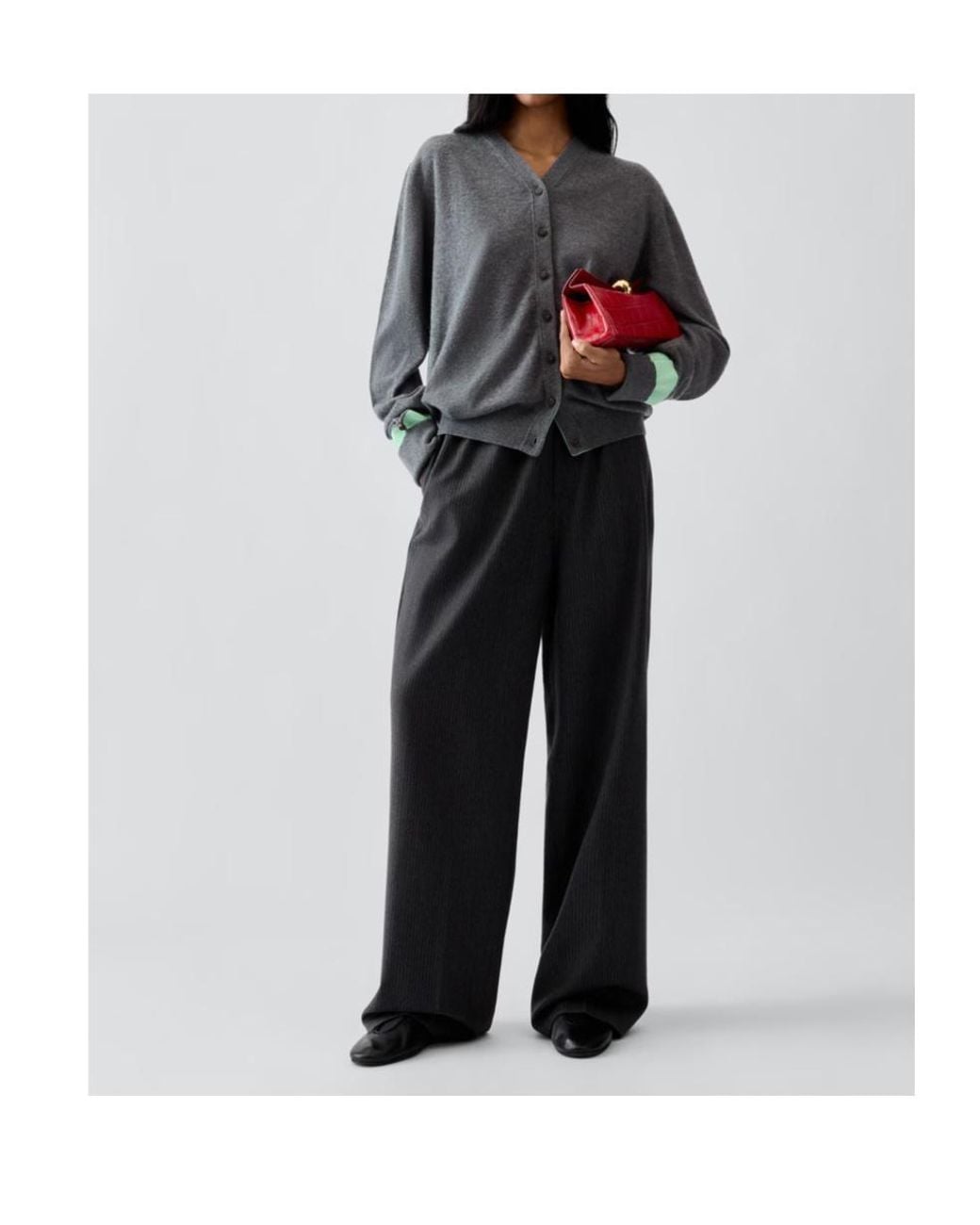 Jacquemus Gray The Pablo Cardigan